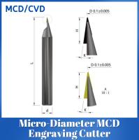 Cortador de grabado MCD Cortador de fresado de diamantes para grabado de micro diámetros