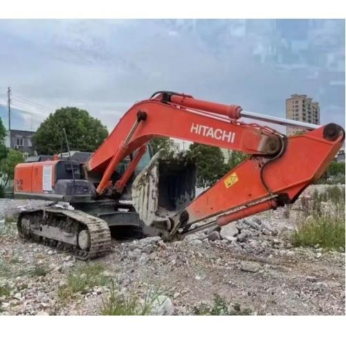 Excavadora Hitachi ZX350 de alta precisão com pintura original e operação confortável