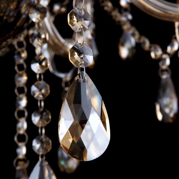 Imitation Grey crystal chandeliers For Dining room Kithen Light Fixtures (WH-CY-23)