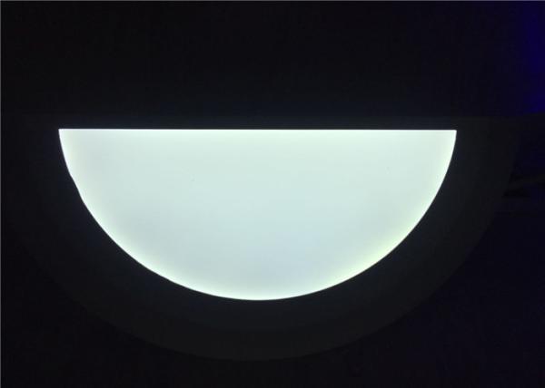 60Hz 12 W Semi Circle Wall Light AC 85-265V Shock Proofing For Living Room