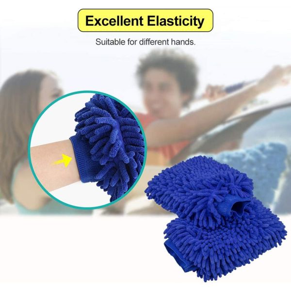 Esponja de lavagem de carro de microfibra leve Esponja de microfibra de carro portátil