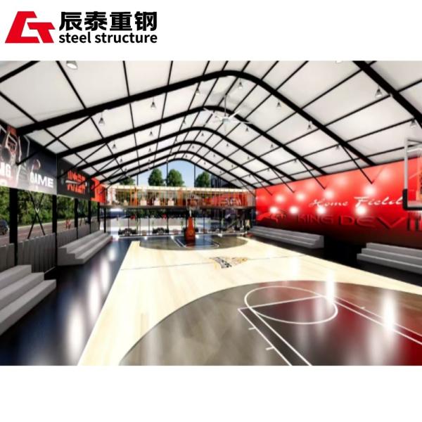 Bolt Connection Steel Structure Gymnasium Prefab Metal Gymnasium Buildings
