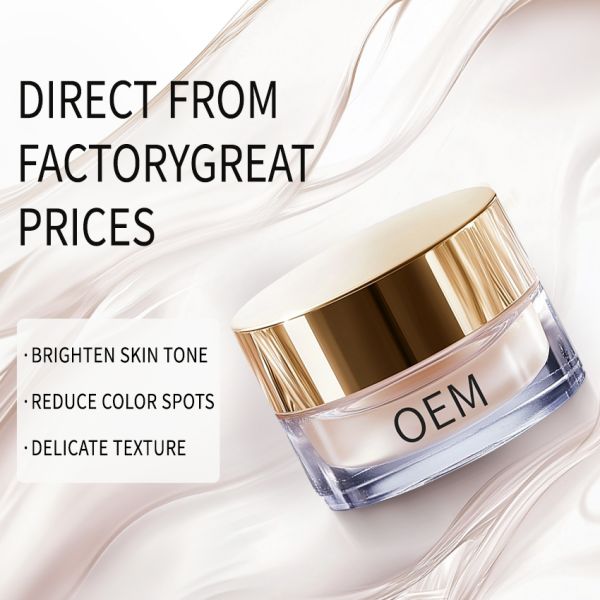 Crème blanchissante personnalisée pour le visage, produits de soin de la peau, crème hydratante faciale OEM