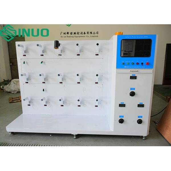 Intelligent Luminaires Thermal Aging Rack with 64-Channel Temperature Monitoring