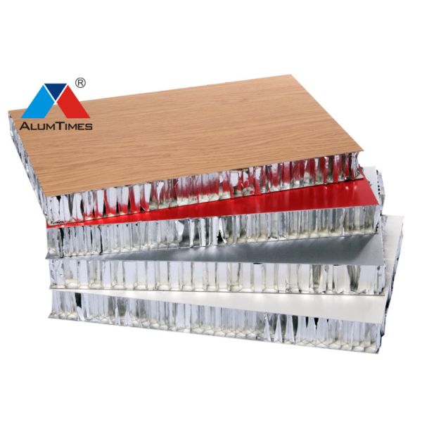 Wood Laminated Honeycomb Aluminum Plate Durable For High Speed Rail Vessel