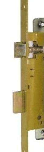 Home Double Mortise Lock One Latch One Bolt Stainless Steel Color