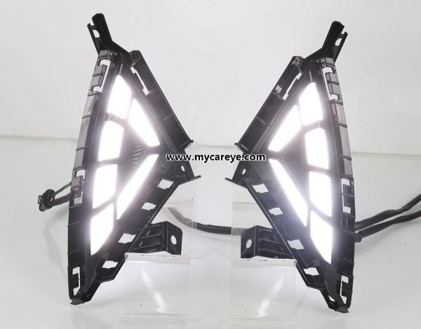 Hyundai Elantra 2021 Car LED DRL day time running lights driving daylight