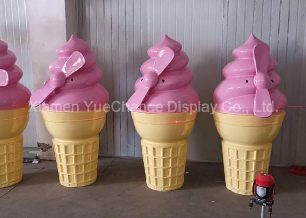 Commercial Christmas Decorations For Windows Ideas Fiberglass Ice Cream Cone In H160cm