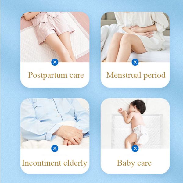 ODM Hospital Nursing Disposable Bed Underpads