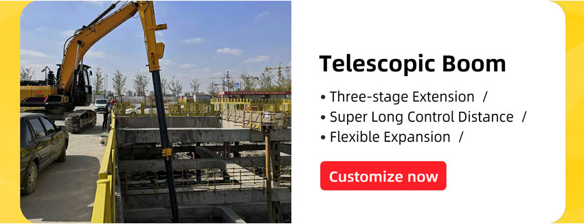 Прочный стальной длинный экскаватор сползая руку CAT320, заграждение экскаватора износоустойчивое сползая