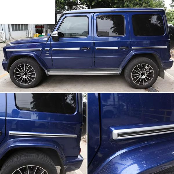 Mercedes W463 SUV Body Kit Side Molding Strip 4 Piece Body Trim Kit