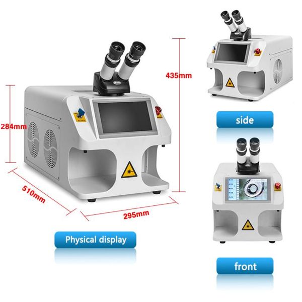 Portable Desktop 60W YAG Laser Welding Machine For Jewelry