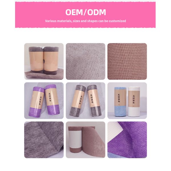 60gsm~70gsm Disposable Kitchen Cloths Multifunctional Nonwoven Cleaning Cloth