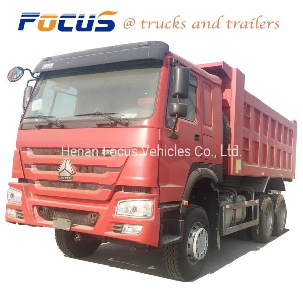 HOWO A7 10 12 Wheels 30t 40t off Road Mining Quarry Sand Articulated Tipping Lorry End Dump Truck