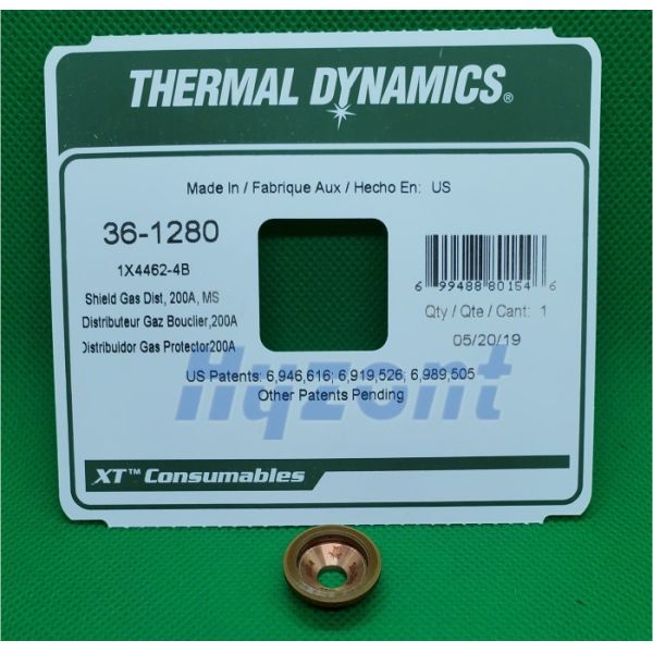 XT301 plasma cutter 36-1280 Shield Gas Thermal Dynamics Parts