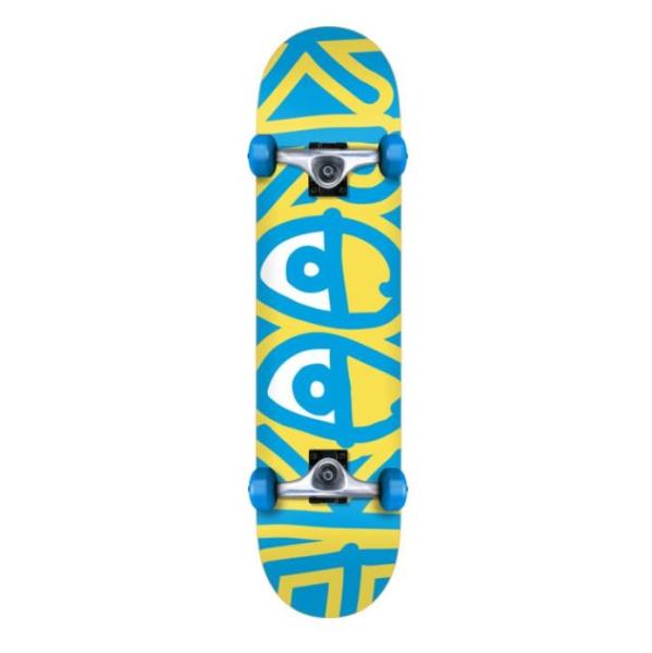 Krooked Skateboards Big Eye II Mini Complete Skateboard - 7.3 x 29.3 YOBANG OEM