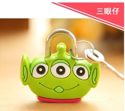 students note  cartoon lock