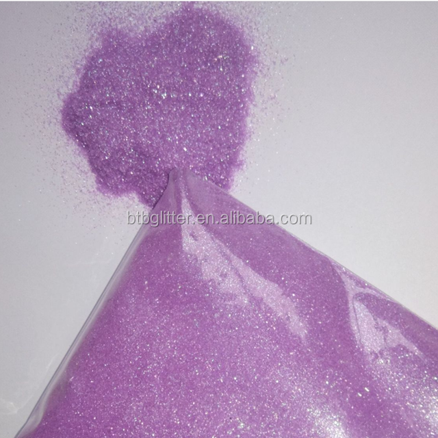 Targeting Buyers Holographic Silver Hologram Laser Glitter Powder in Various Shades of Red