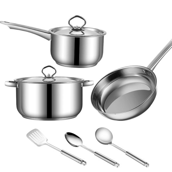 Cookware нержавеющей стали кухни установил бак супа молока 15pcs SS410