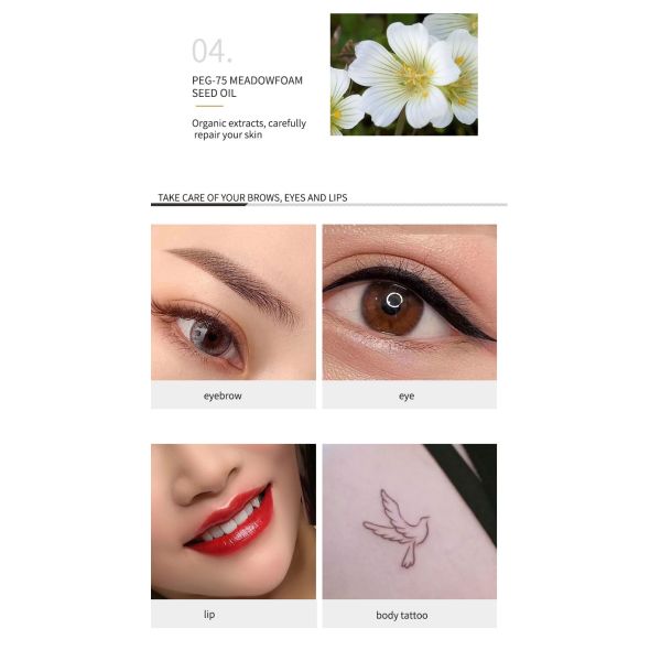 Аксессуары макияжа сливк мази Aftercare губы макияжа татуировки витамина OEM и геля ремонта кожи безопасные постоянные