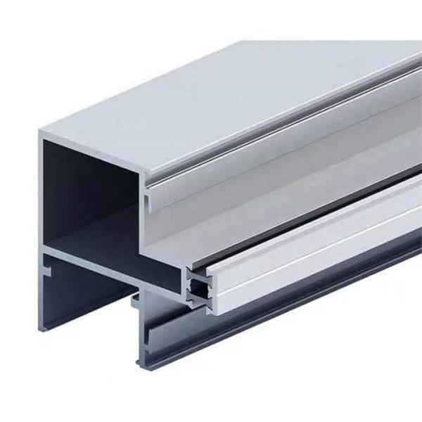 6000 Series T3 To T8 Aluminium Curtain Wall Profile For House Office