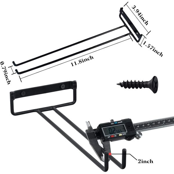 Функциональный дизайн Металлический винный стаканчик для организации и хранения под шкафчиком