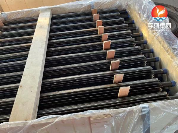 T13237 Carbon Steel Longitudinal Finned Tube Pipe Heat Transfer Custom