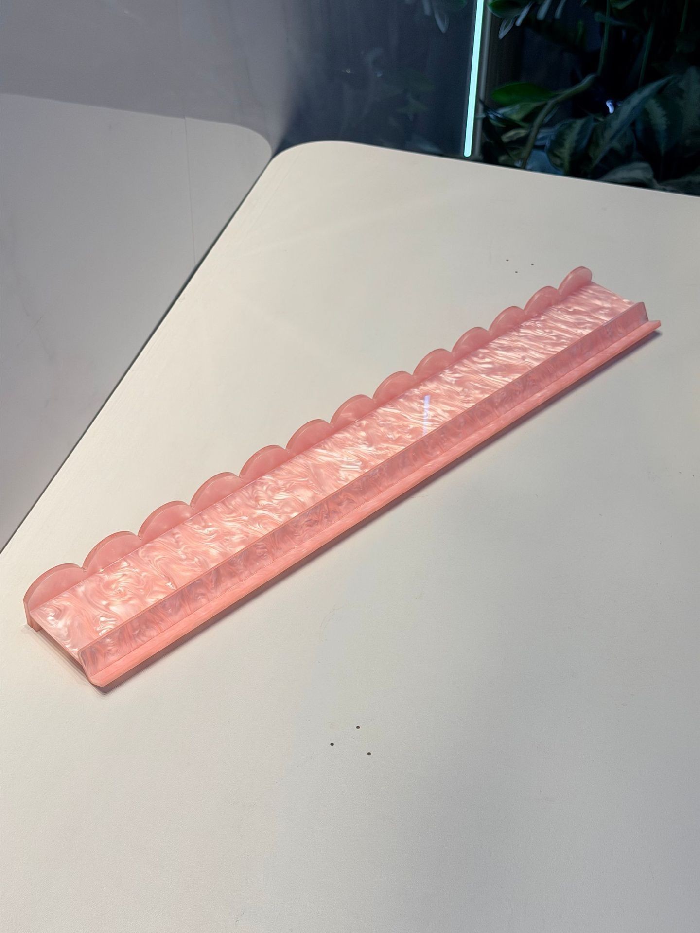 Custom Acrylic Mahjong Tile Pusher Rack — Thickened Mahjong Tile Holder, Magnetic Design, Factory Bulk Supply