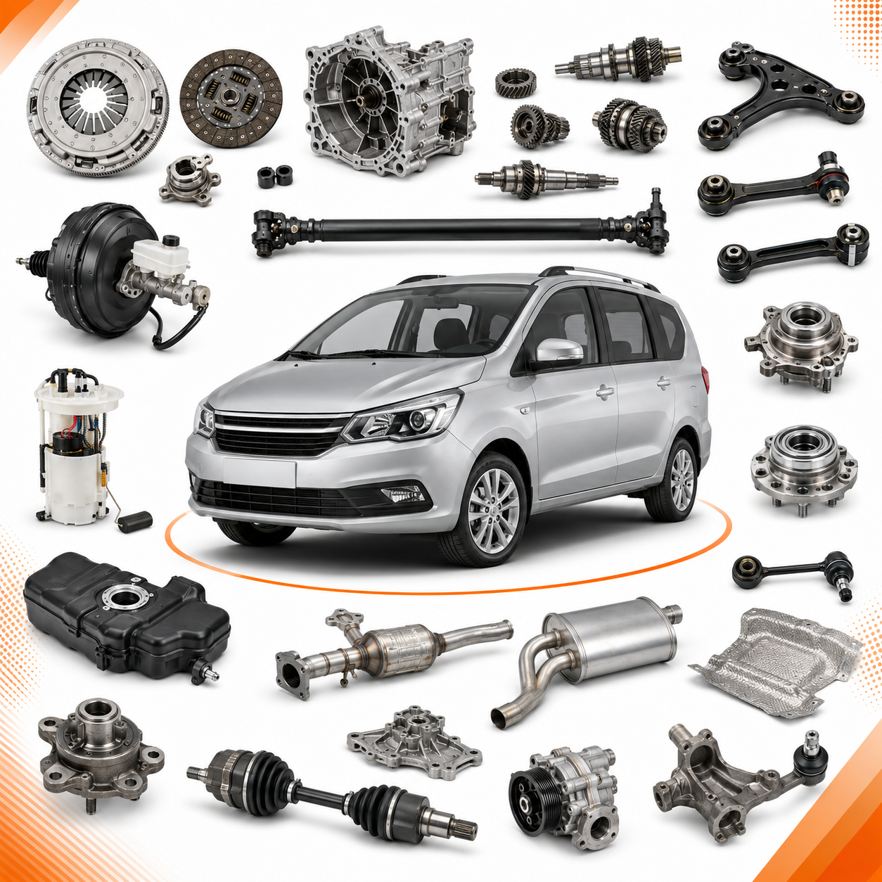4.5V Electronic Throttle Control Valve F01R00Y223  Auto Engine Throttle Body Replacement Parts
