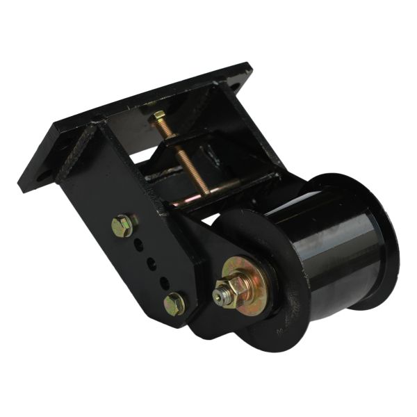 Assemblage de poulie de tension noire de grande taille - capacité de 5 courroies, réglage rapide de la courroie