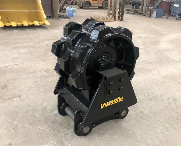 HARDOX450/500 Excavator Compaction Wheel Efficient Soil Compaction