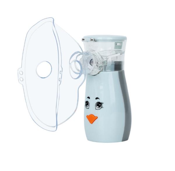 Mini Ultrasonic Portable Mesh Nebuliser Inhaler Silent Asthma Atomizer For Kids