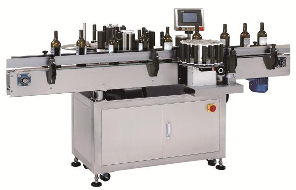 Ss Food Processing Equipment Banana Wine Round Bottle Labeling Machine