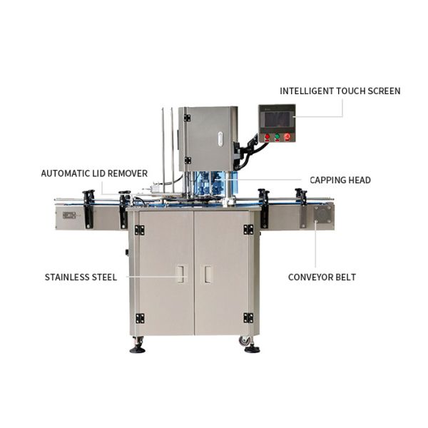 Tin Can Soda Can Automatic Can Sealing Machine 30 Cans/Min 2600W