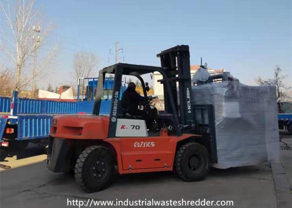 Dispositivo de alumínio da lâmina 1200mm Mini Industrial Shredder With Sharpener do tapete do silicato