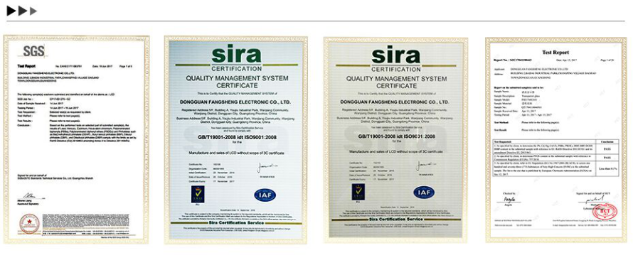 Módulo transmissivo feito sob encomenda do TN HTN VA FSTN Lcd da visualização ótica do Lcd para o medidor do instrumento