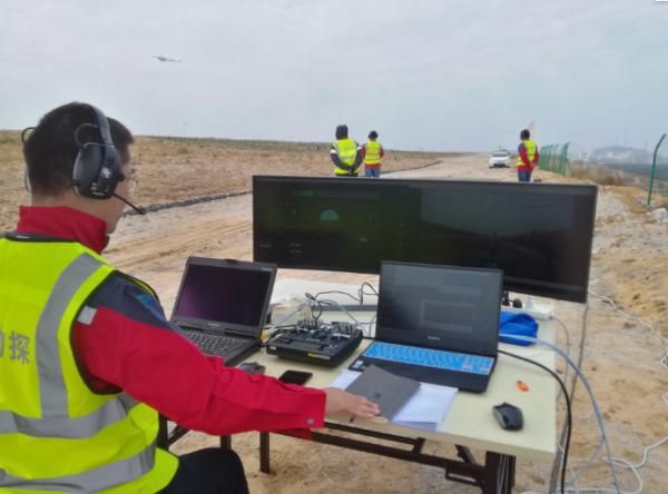 Drones de magnetómetro de cesio de gran altitud para encuestas de tuberías