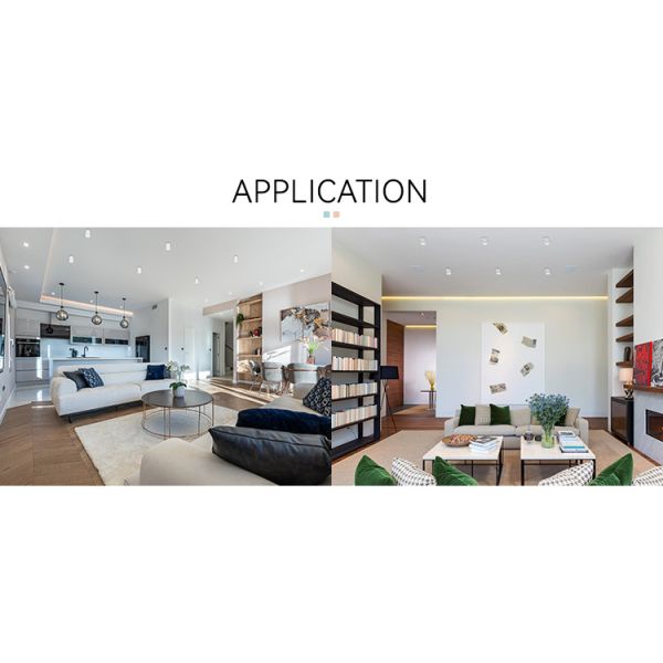 Gyro 355 Degree Round Surface Mounted Downlight Recycled Ocean Plastic