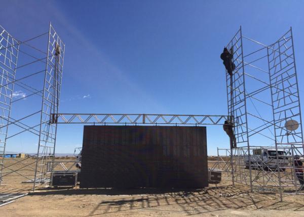 Super Clear High Definition Outdoor Full Color LED Signs Rental LED Video Wall