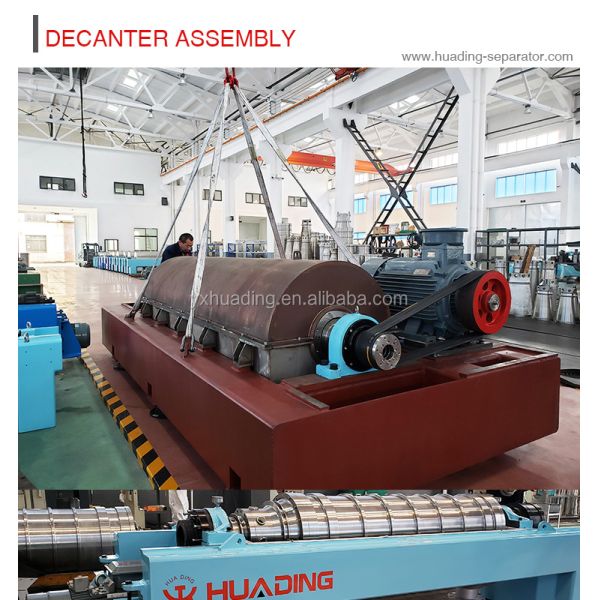 Classifying Decanter Centrifuge 1600G - 4000g Continuous Horizontal Centrifuge