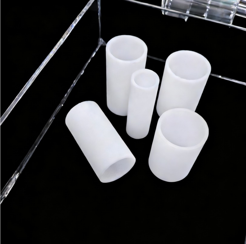Quartz Glass Tube 400mm Large Diameter Heat Resistant High Purity Transparent Clear Tubing