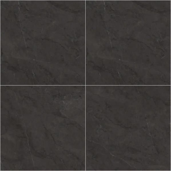 Dark Gray Polished Sintered Stone Slab 1200x1200mm