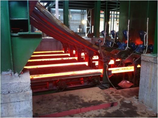 5 Strands Continue Casting Machine Auto Flame Cutting Water Cooling R8M