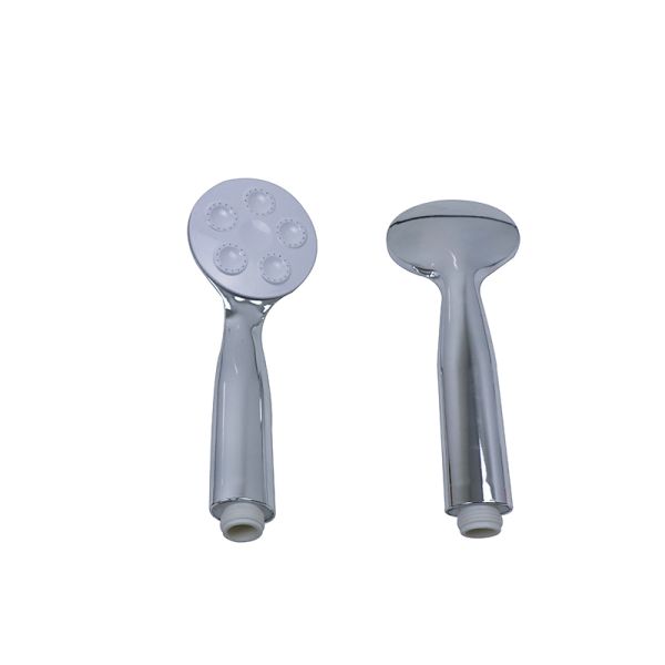 ABS Plastic Chrome Finish Single Function Portable Hand Held Shower Spray for Benefit