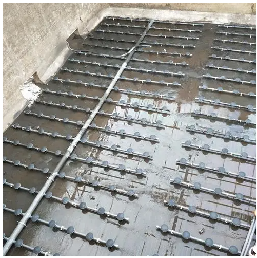 EPDM Material Fine Bubble Disc Diffuser SOTE % 22-59 Air Consumption 0.2 - 0.6m3/min