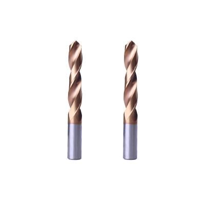 precision Carbide Round Shank Drill Bit Right Hand Multipurpose