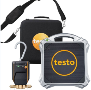 Комплект Testo 560i - Интеллектуальная шкала хладагента и эксклюзивный соленоидный клапан вес 4,36 кг Радио диапазон 30 м