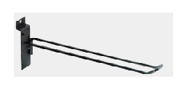 Chrome закончил крюки провода аксессуаров 450mm супермаркета включая в набор отложенных изменений 8.0mm двойные