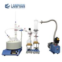 Borosilicate G3.3 de crystalliseur de laboratoire d'équipement de distillation de chemin court haut