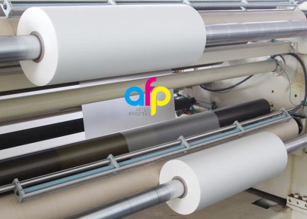27 Micron Matte Lamination Film Rolls 700mm * 3000m / Custom Roll Size